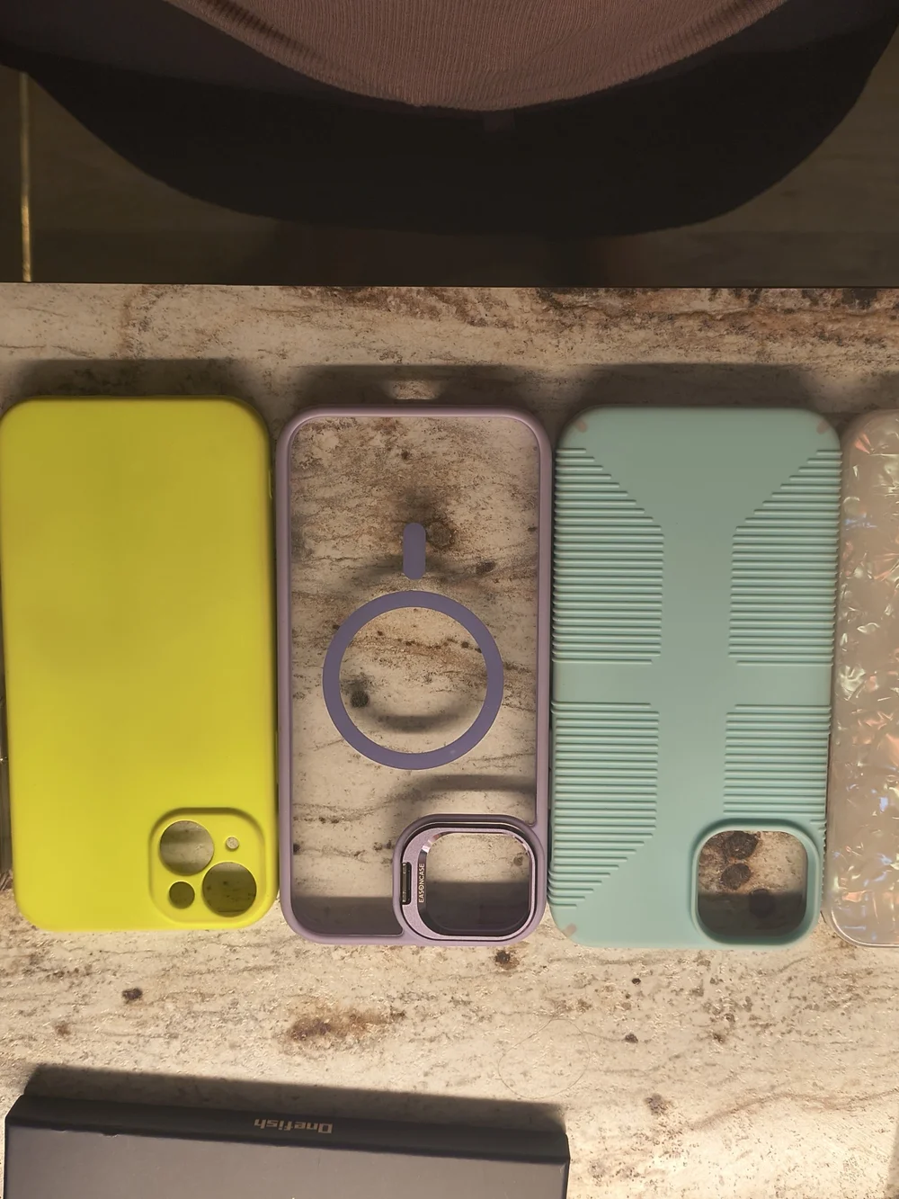 Yellow Magnetic Compatible Phone Case for iPhone - Sleek Protective Cover